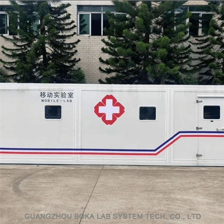 Mobile Covid-test Lab Quikly Test Shipper Container Labs