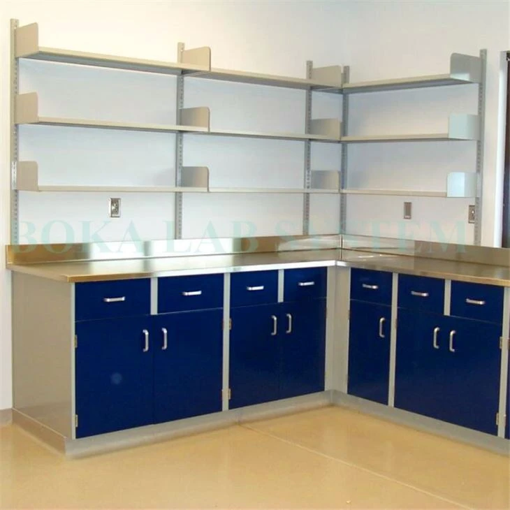 metal casework stainless steel tops