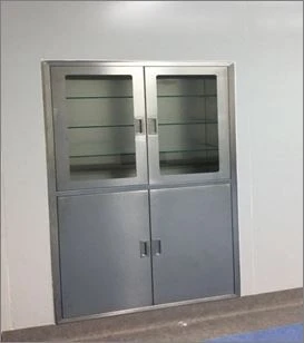 Piccola impronta Altro stoccaggio ospedale in acciaio inossidabile Preparare l'armadio Medical Storage