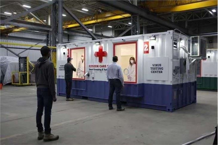 Quikly Test Shipping Container Labs Mobile Covid-testing Lab